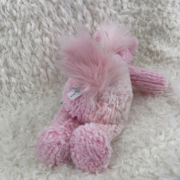 Manhattan Toy Co. Pink Fluffy Unicorn Stuffed Animal Toy - Picture 7 of 11
